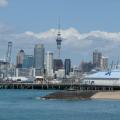 Skytower vom Boot aus