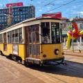 Typisches altes Tram