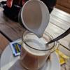 Tee Creme in den Dolomiten
